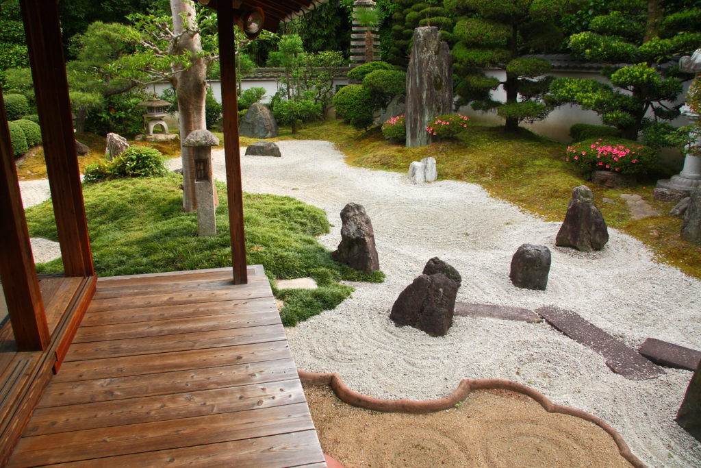 Le jardin zen japonais - histoire de jardin