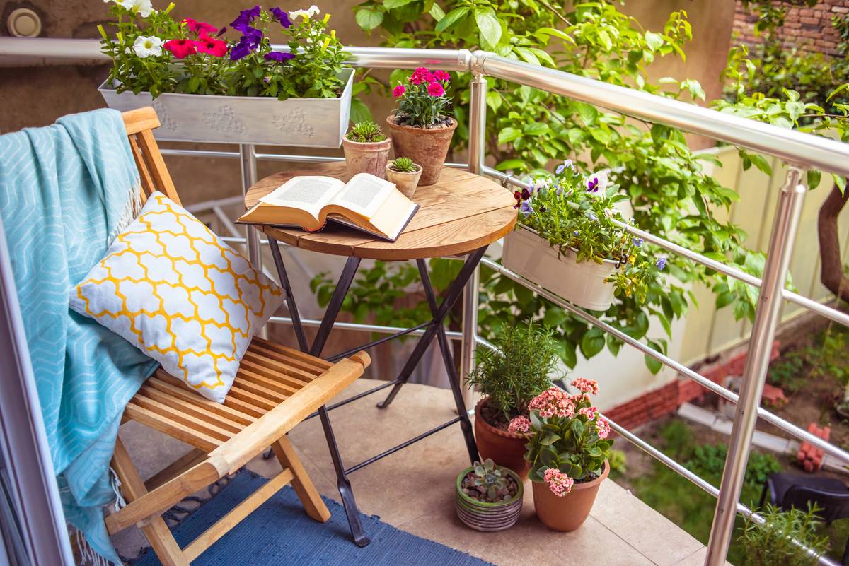 Un jardin en appartement
