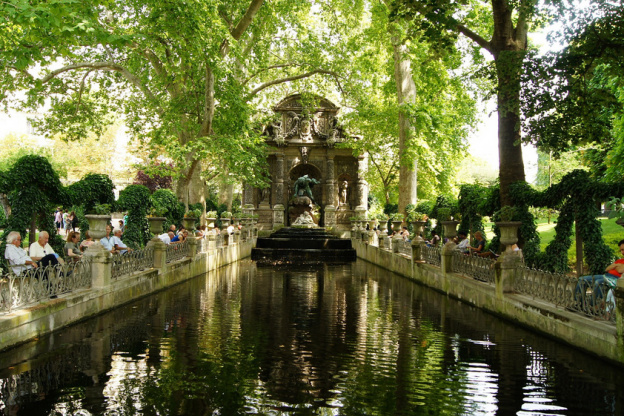 Le jardin du Luxembourg à Paris
